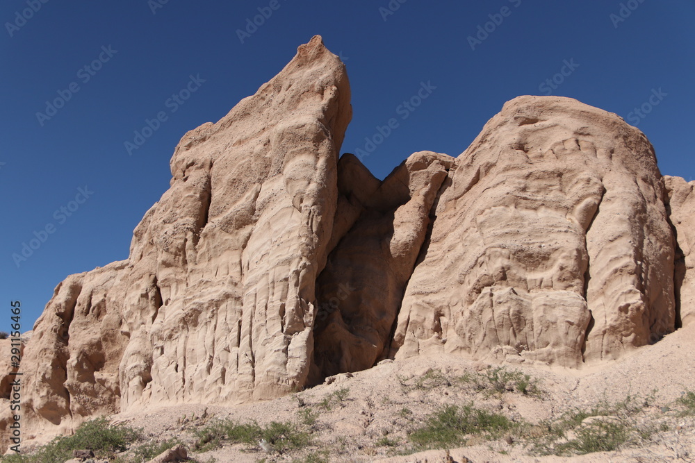 Rocks in desert