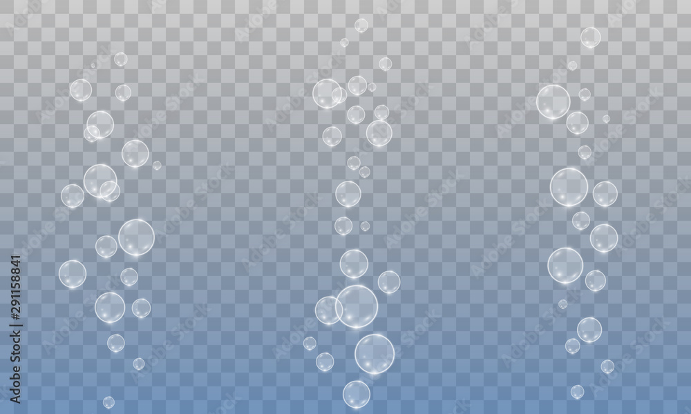 White beautiful bubbles on a transparent background vector illustration. Soap bubbles. White beautiful bubbles on a transparent background vector illustration. Soap bubbles.