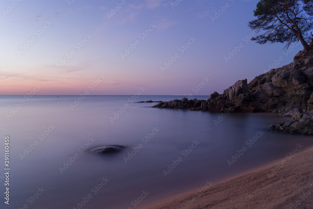 Sunrise on the beach