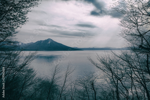 Lake shikotsu   taken in Hokkaido   Japan
