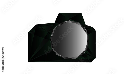 Polygon Kamera in grün