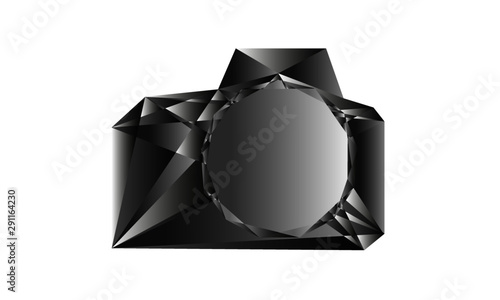 Polygon Kamera in Silber