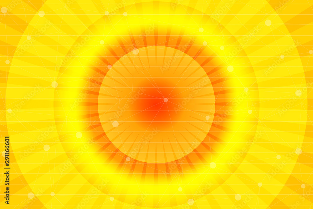 Fototapeta premium abstract, orange, yellow, design, wallpaper, light, illustration, texture, red, color, pattern, backgrounds, art, bright, wave, sun, motion, graphic, decoration, blur, backdrop, line, colorful, lines