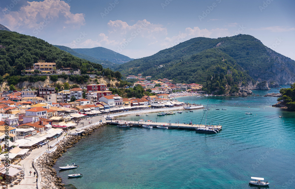 The beautiful and picturesque small town of Parga