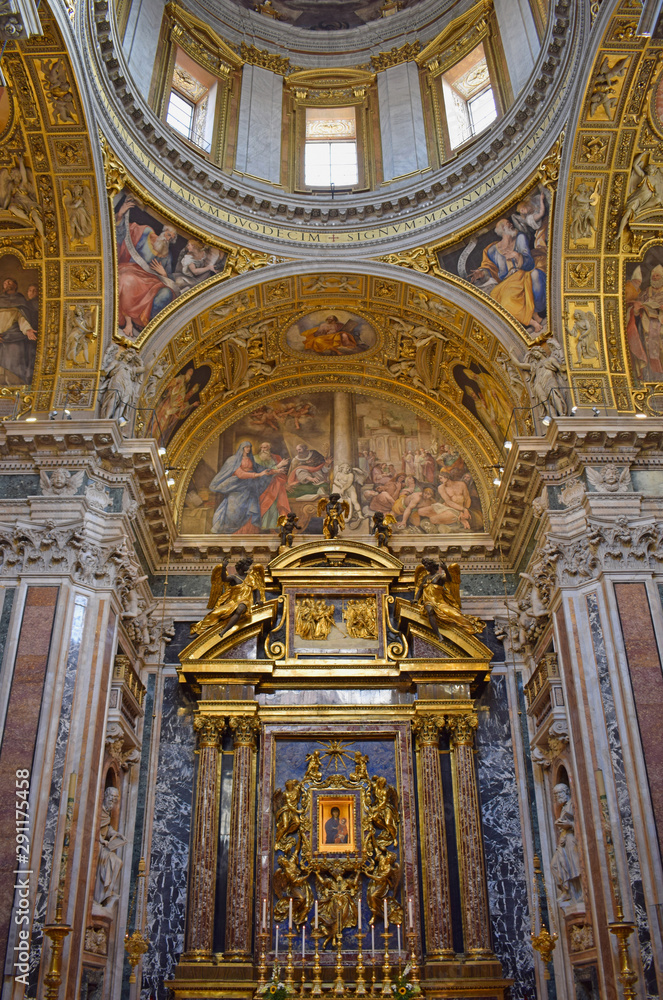 Iglesia de Santa Maria la Mayor, en Roma Italia Stock Photo | Adobe Stock