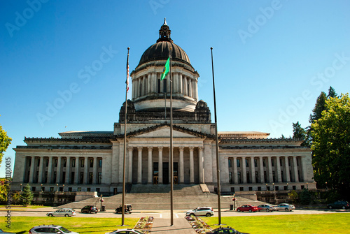 The Washington State Capitol or Legislative Building in Olympia