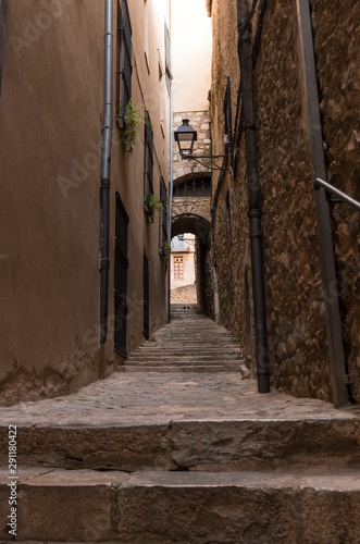 Historic center and Jewish quarter of Girona (Spain), one of the best preserved neighborhoods in Spain and Europe. © Jorge Fuentes