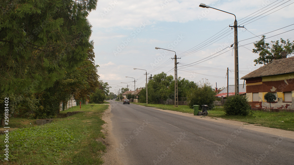 Fototapeta premium Karcag is a beautiful city with thermal bath Akacliget