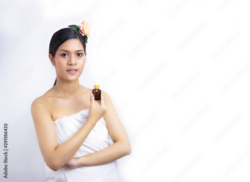 PoBeautiful Young Woman with Clean Fresh Skin touch own face . Facial treatment. Cosmetology , beauty and spa against white backgrourtrait Of Shirtless Woman with clear skin care Over white Background PoBeautiful Young Woman with Clean Fresh Skin touch own face . Facial treatment. Cosmetology , beauty and spa against white backgrourtrait Of Shirtless Woman with clear skin care Over white Background