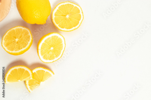lemon tropical fruit fresh natural vegetable with kitchen table isolated background of organic food and nutrition vitamin citrus for diet healthy