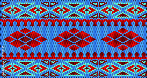 The traditional ornament of the inhabitants of the east and the Arab world.