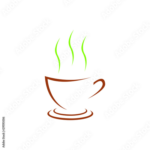 Vector Logo tea or coffee