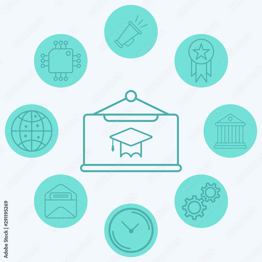 Blackboard vector icon sign symbol Blackboard vector icon sign symbol