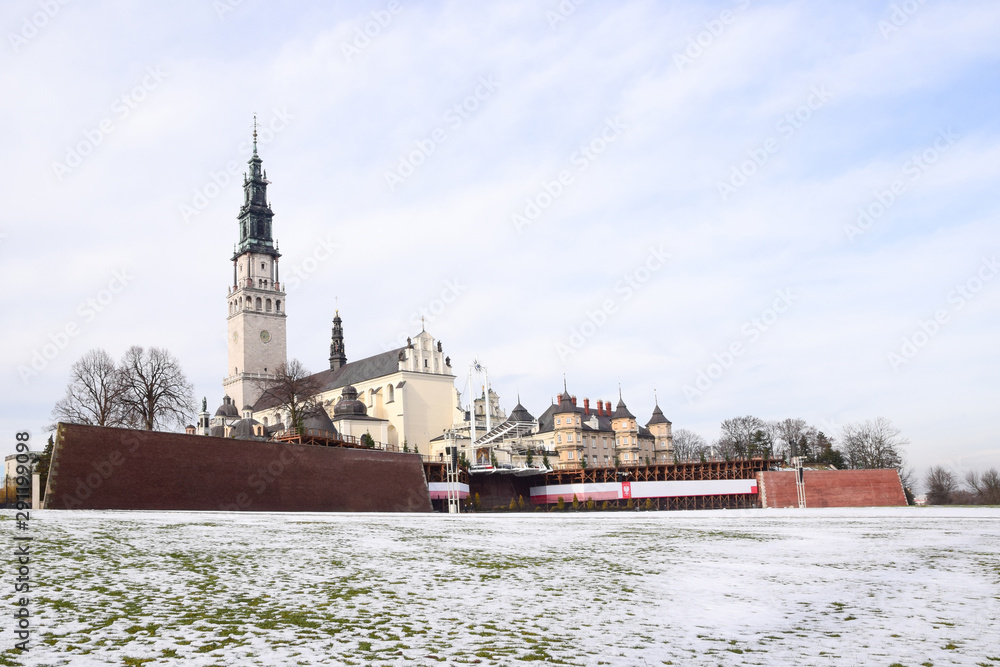 Fototapeta premium Klasztor Ojców Paulinów na Jasnej Górze