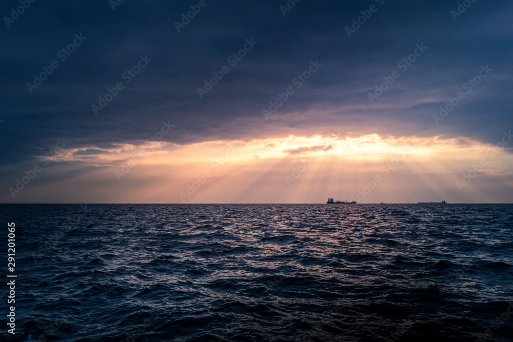 Sunset at Thessaloniki