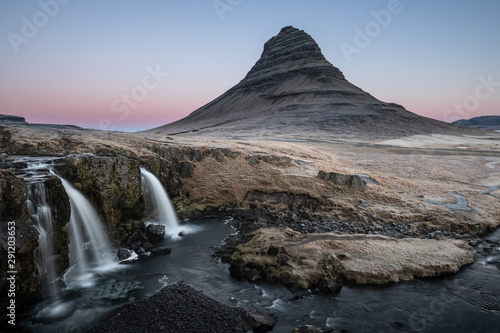 kirkjufell waterfall in Snæfellsnes peninsula