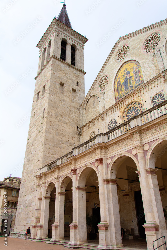 Obraz premium Cathedral of Santa Maria Assunta Spoleto Umbria