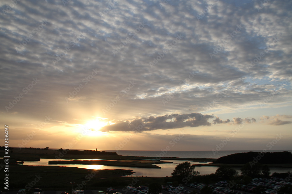 abendrot, himmel, sonne, meer, wasser, sonnenaufgang, cloud, cloud, natur, landschaft, ozean, beach, see, abend, abenddämmerung, orange, blau, horizont, schön, dawn, schönheit, licht, sonnenlicht, anb