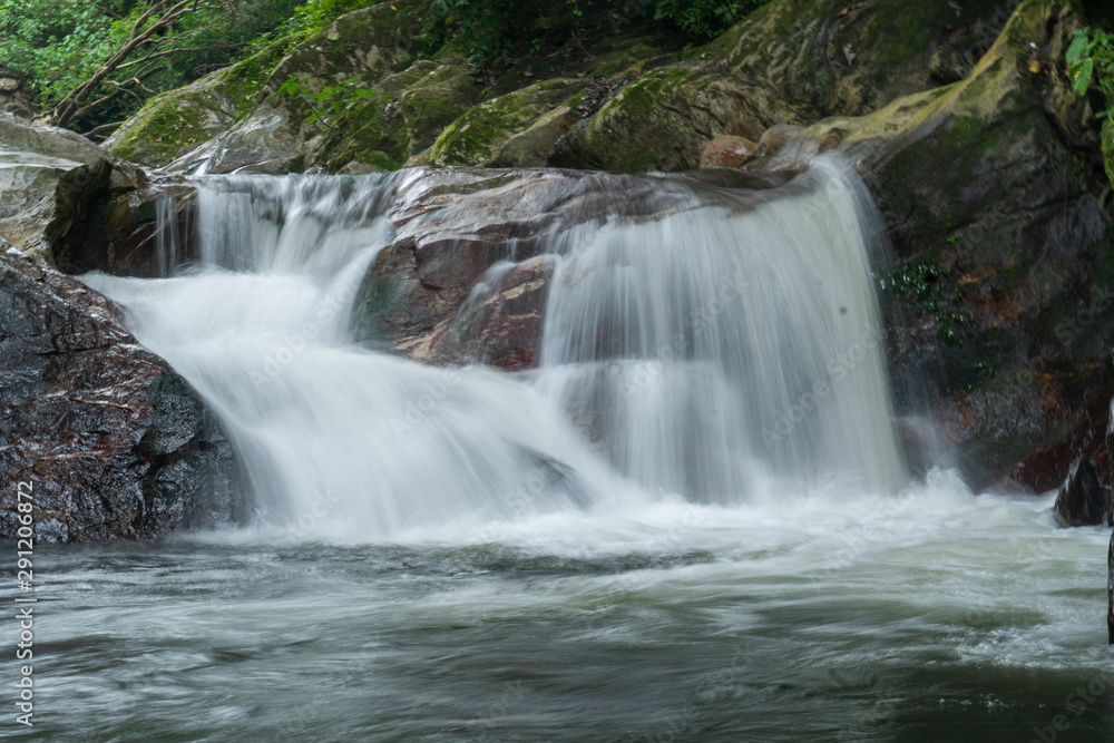 La cascada en Minca, Santa Marta