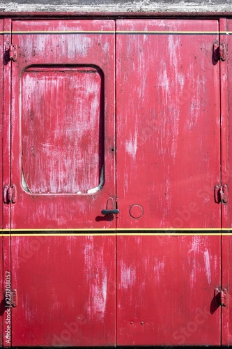 old red door