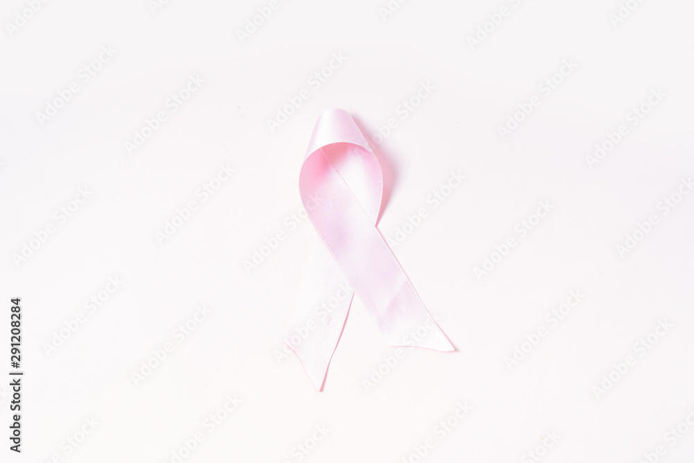 Pink ribbon, symbol of breast cancer awareness