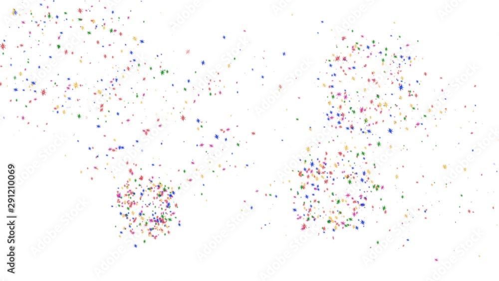 Fireworks isolated on white. Fireworks isolated on white.