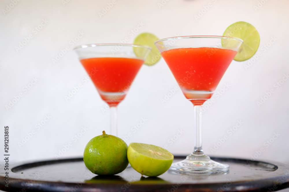 cocktail with fruits cocktail with fruits
