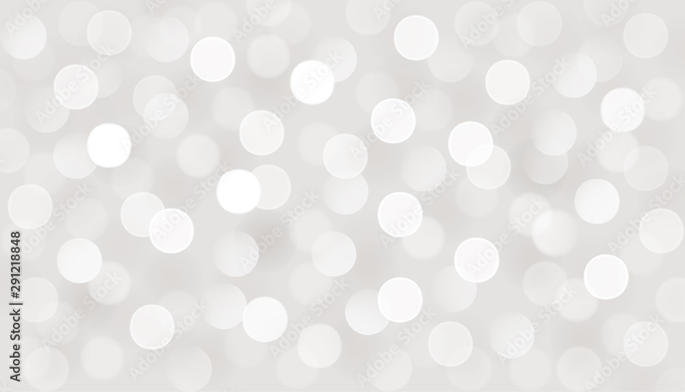 Vector defocused bokeh lights. Silver glitter Christmas abstract background. Vector defocused bokeh lights. Silver glitter Christmas abstract background.