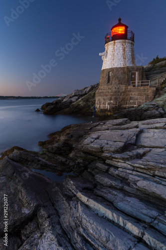 Castle Hill Lighthouse at Dusk © Gordon Grisinger