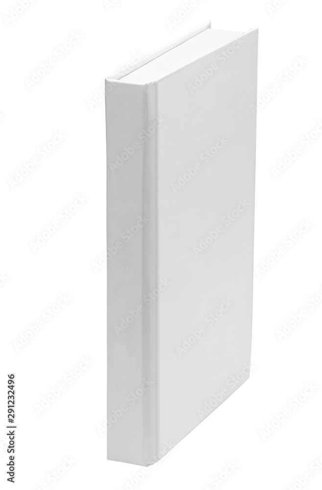 White paper book blank template isolated on white background. mock-up White paper book blank template isolated on white background. mock-up
