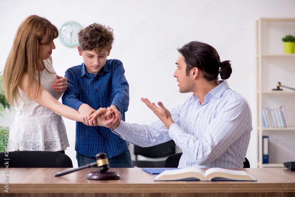 Divorcing family trying to divide child custody Divorcing family trying to divide child custody