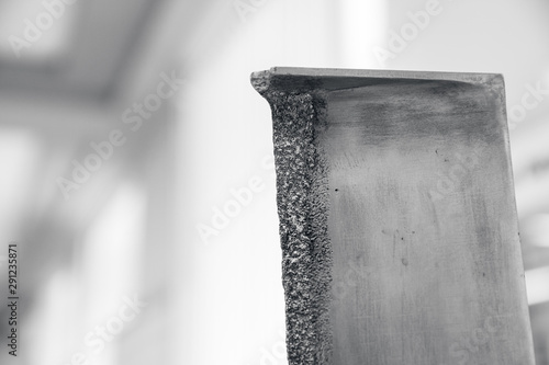 Fotografia Turbine blade is susceptible to corrosion