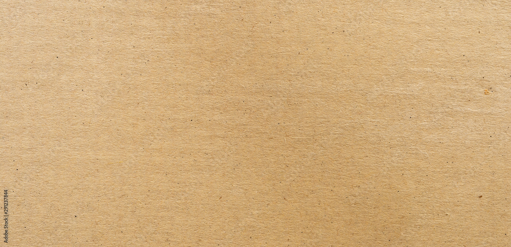 Fototapeta premium Panorama of brown paper textureand background and texture with copy space