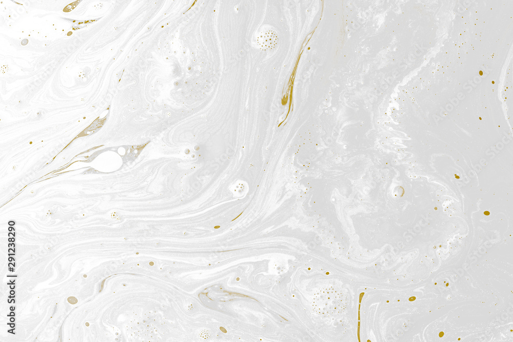 White Acrylic pour Liquid marble abstract surfaces Design. White Acrylic pour Liquid marble abstract surfaces Design.