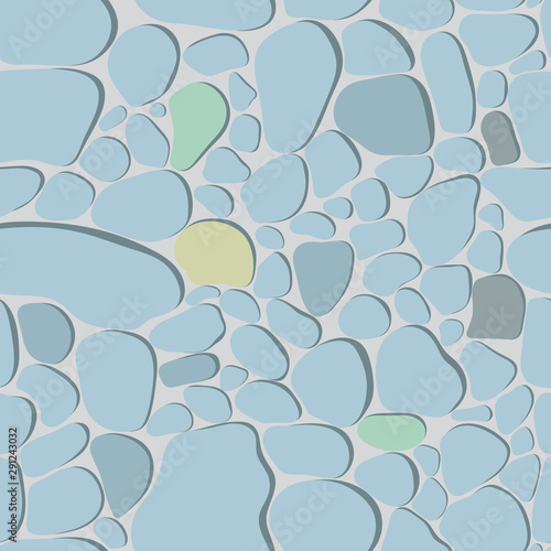  vector seamless texture of blue liquid droplets
