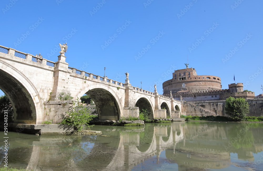 Castel Sant Angelo fort Rome Italy