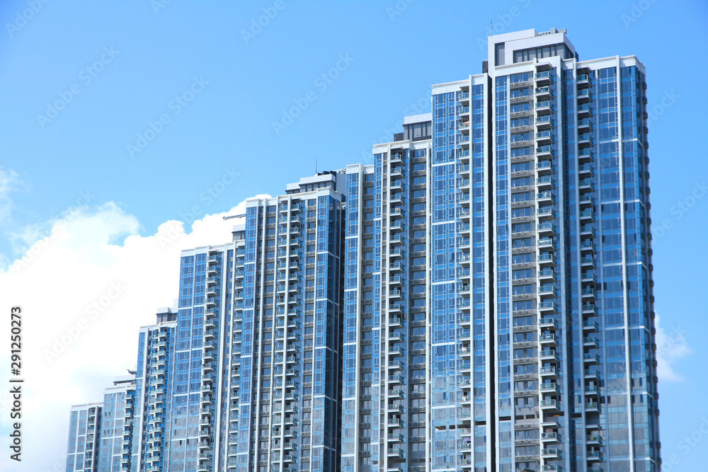 High Density Residential Buildings in Kowloon, Hong Kong High Density Residential Buildings in Kowloon, Hong Kong