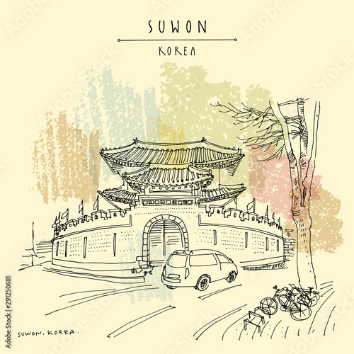 Εκτύπωση καμβά Suwon, South Korea, Asia
