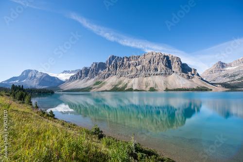 Bow lake, Banff National Park, Alberta, Canada