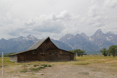 mormon house in USA grand teton national park