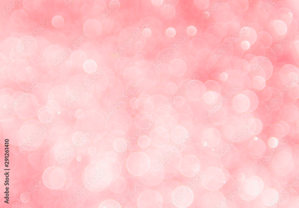 Abstract pastel pink background with bokeh, bokeh background, sparkle bokeh background Abstract pastel pink background with bokeh, bokeh background, sparkle bokeh background