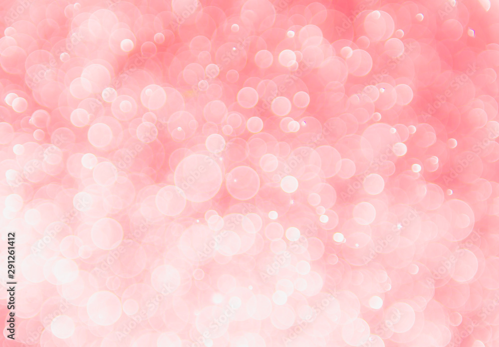 Abstract pastel pink background with bokeh, bokeh background, sparkle bokeh background Abstract pastel pink background with bokeh, bokeh background, sparkle bokeh background