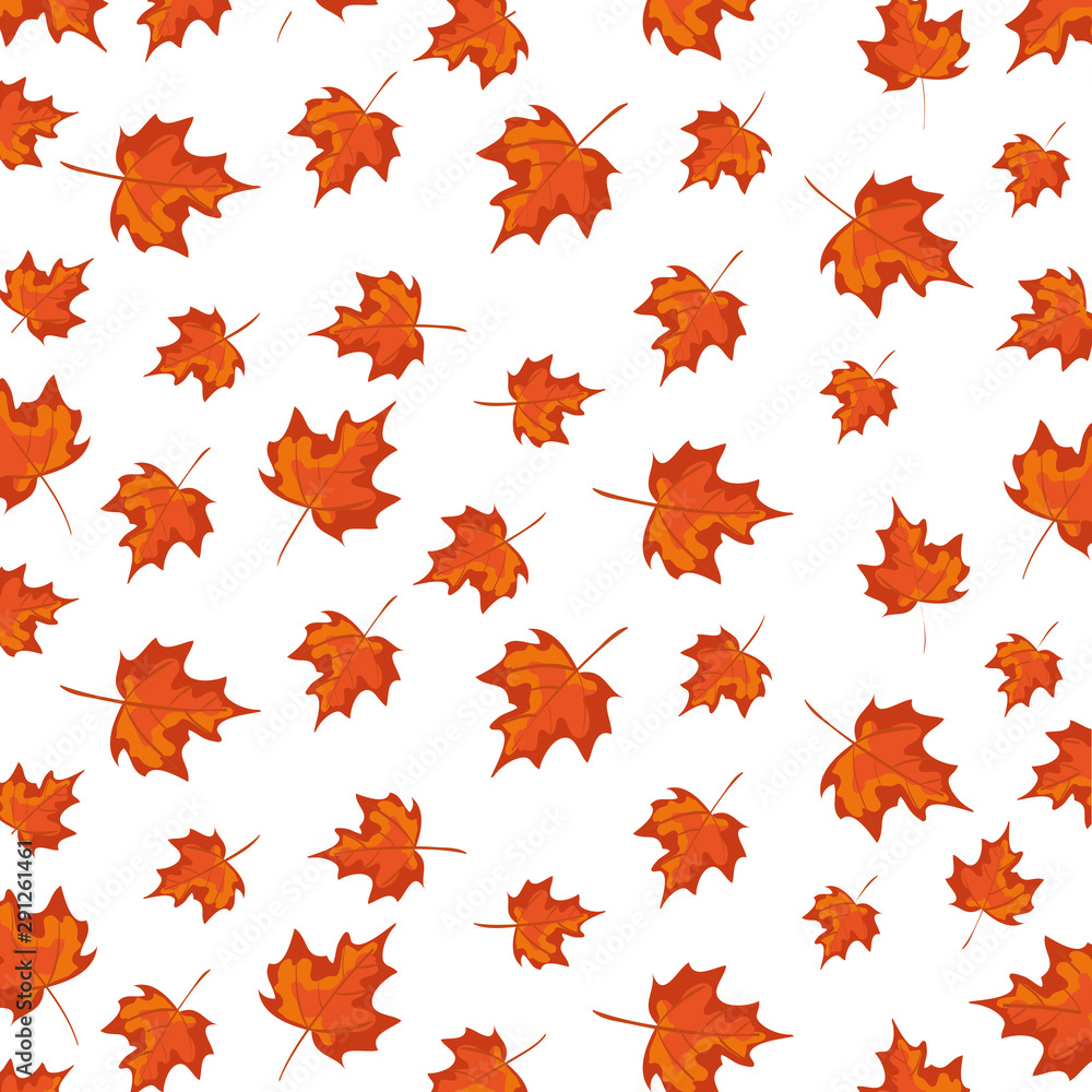pattern of autumn leafs decoration pattern of autumn leafs decoration