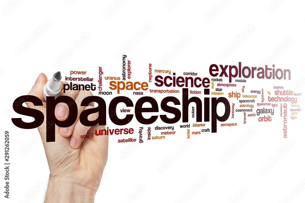 Spaceship word cloud Spaceship word cloud