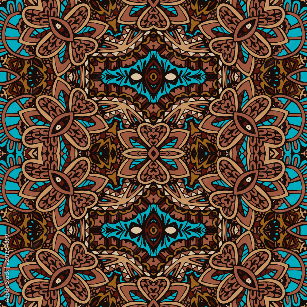 Seamless pattern vector Ethnic geometric print Seamless pattern vector Ethnic geometric print