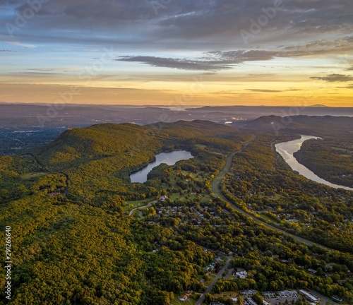Overlooking Mt Tom- Holyoke Massachusetts 