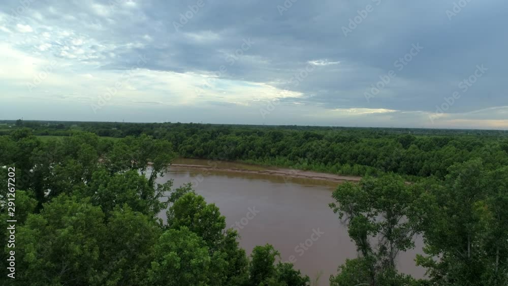 Brazos River Aerial- Texas River Forest