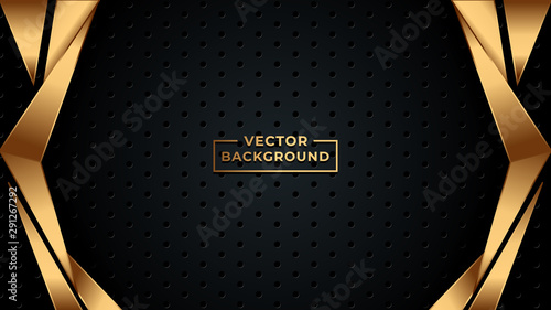 Abstract modern background gold color