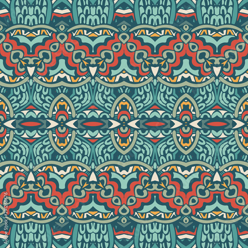 Wallpaper Mural Tribal vintage abstract geometric ethnic seamless pattern ornamental Torontodigital.ca