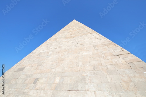 Pyramid of Caius Cestius Rome Italy